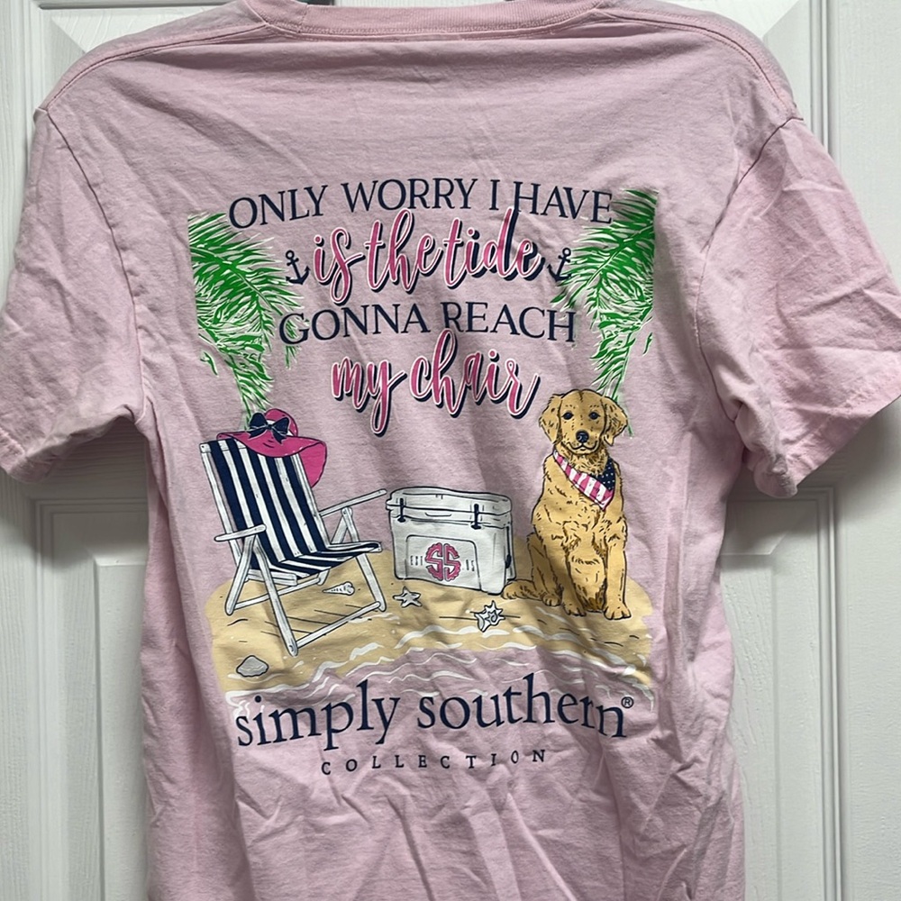 Simply Southern Golden Retriever TShirt